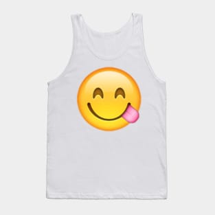 face savouring delicious food Tank Top